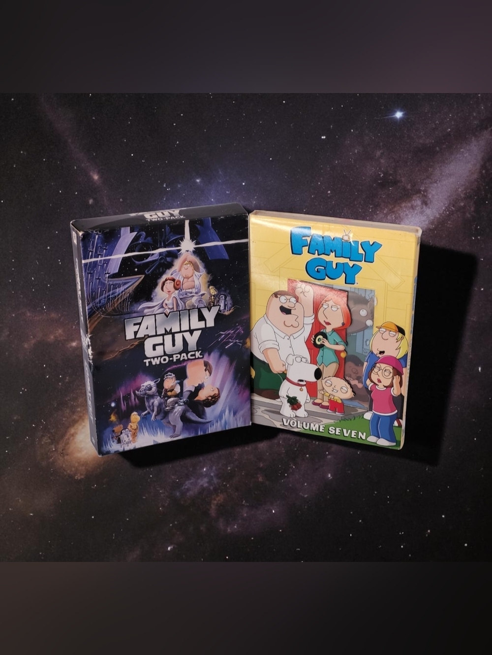 (Lot Of 2) Family Guy Volume 7 (3-DVD)/Star Wars Blue Harvest/Dark Side (2-DVD)